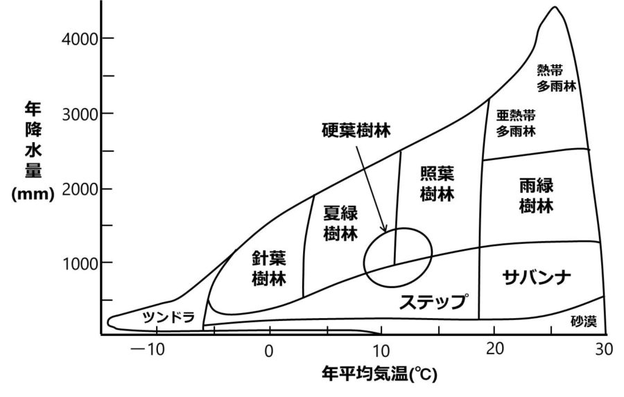 生物基礎 バイオームの覚え方のコツ 世界のバイオーム編 せいぶつ農国